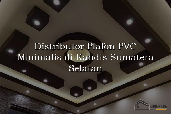 Distributor Plafon PVC Minimalis di Kandis Sumatera Selatan