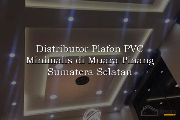 Distributor Plafon PVC Minimalis di Muara Pinang Sumatera Selatan