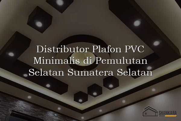 Distributor Plafon PVC Minimalis di Pemulutan Selatan Sumatera Selatan