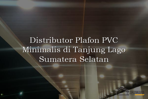 Distributor Plafon PVC Minimalis di Tanjung Lago Sumatera Selatan
