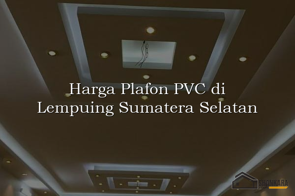 Harga Plafon PVC di Lempuing Sumatera Selatan