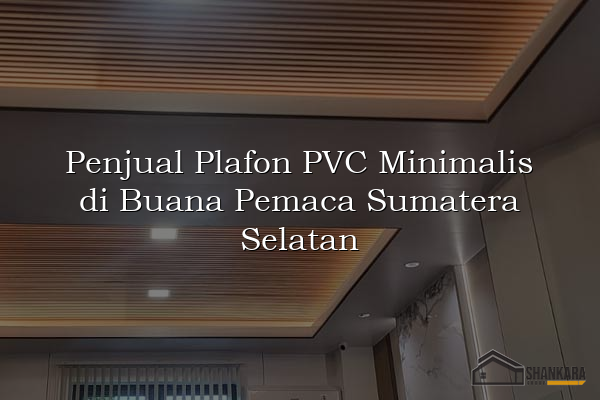 Penjual Plafon PVC Minimalis di Buana Pemaca Sumatera Selatan