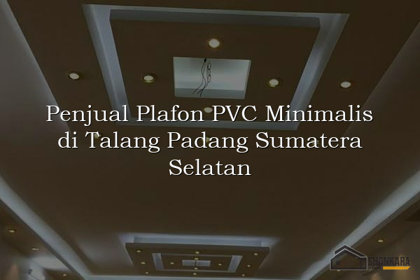 Penjual Plafon PVC Minimalis di Talang Padang Sumatera Selatan