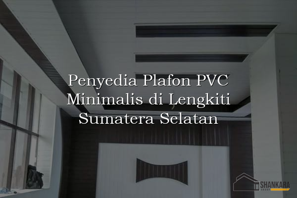 Penyedia Plafon PVC Minimalis di Lengkiti Sumatera Selatan