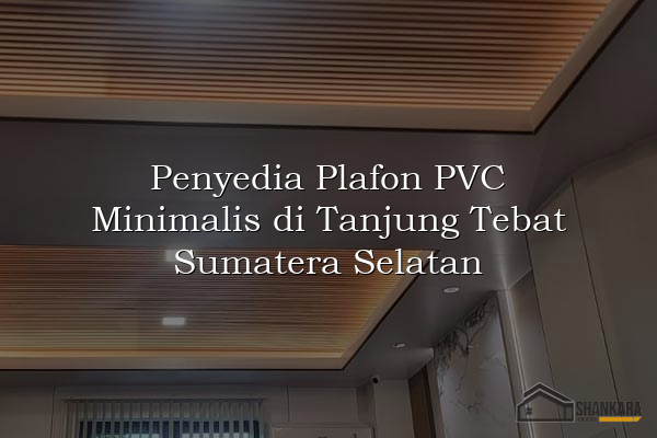 Penyedia Plafon PVC Minimalis di Tanjung Tebat Sumatera Selatan