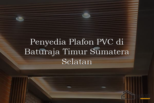 Penyedia Plafon PVC di Baturaja Timur Sumatera Selatan