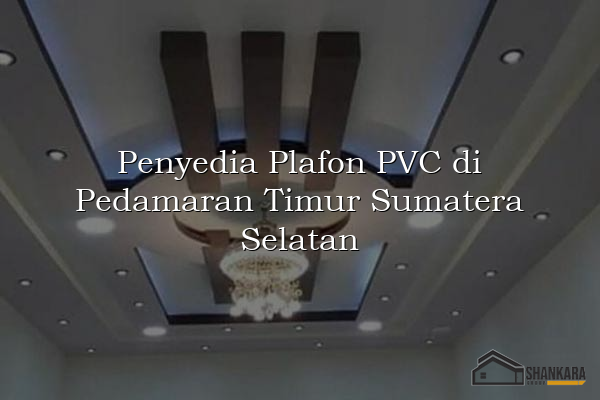 Penyedia Plafon PVC di Pedamaran Timur Sumatera Selatan
